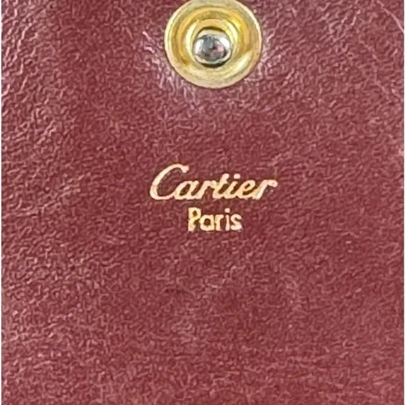 Cartier Trifold Snap Button Wallet with Kiss-Lock - Picture 8 of 16